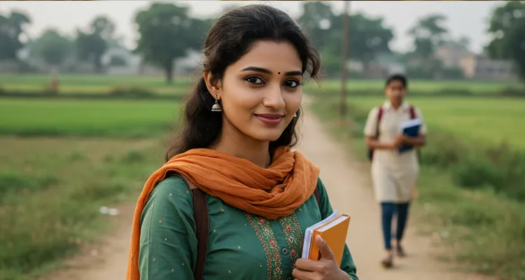 anaya-wearing-a-simple-kurta-and-carrying-schoolbooks